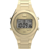 Q Timex Grey Round Dial Digital Men's Watch - TW2Y09700UJ
