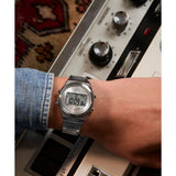Timex Q Grey Round Dial Digital Men's Watch - TW2Y09800UJ - KRISHNA WATCH COMPANY