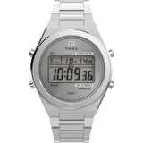 Timex Q Grey Round Dial Digital Men's Watch - TW2Y09800UJ - KRISHNA WATCH COMPANY