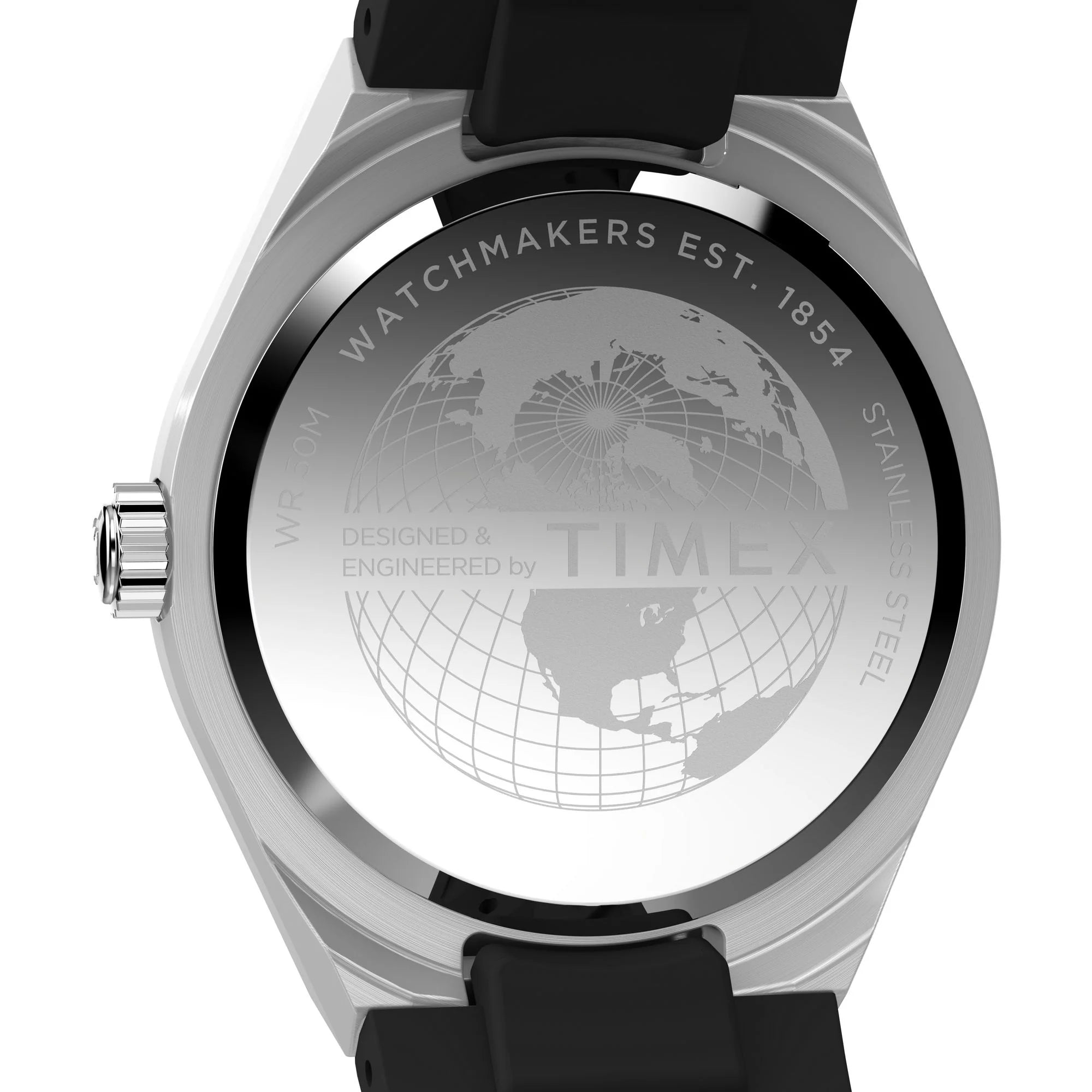 Q Timex Silver-Tone Round Dial Analog Men's Watch - TW2Y12200UJ - KRISHNA WATCH COMPANY