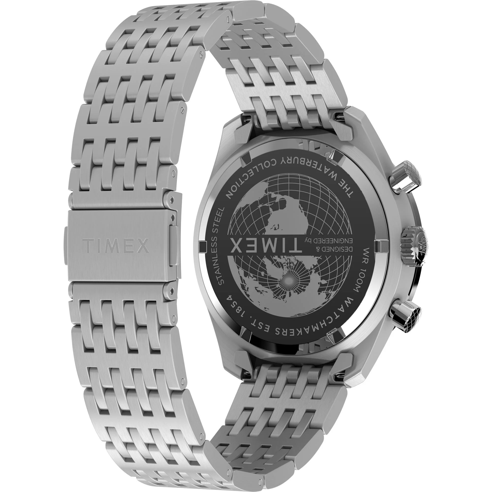 TIMEX Waterbury Blue Round Dial Analog Men's Watch - TW2Y18500UJ - KRISHNA WATCH COMPANY