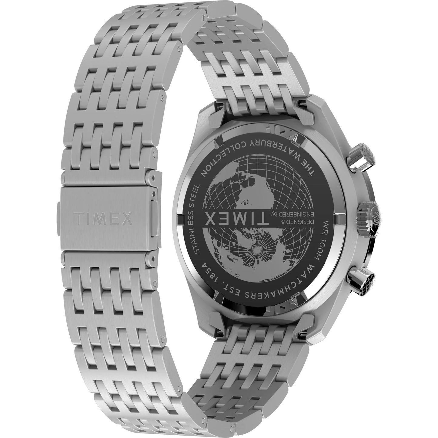 TIMEX Waterbury Blue Round Dial Analog Men's Watch - TW2Y18500UJ