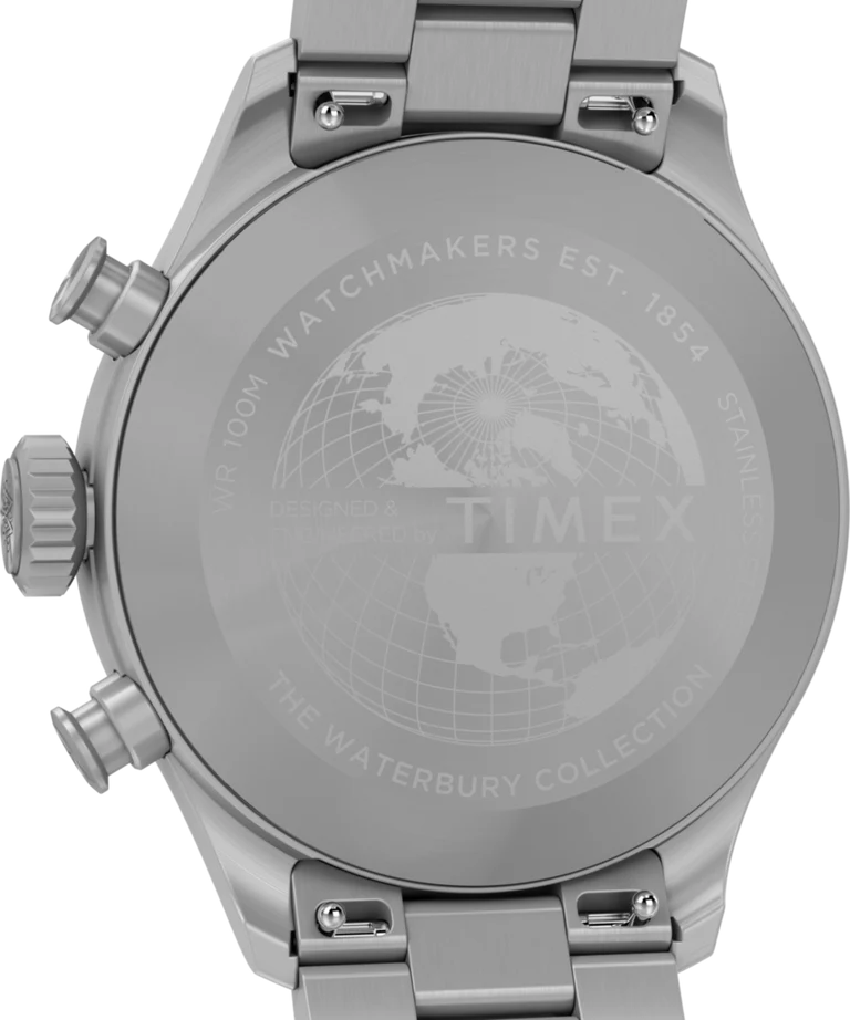 Timex Waterbury Ace Chronograph Watch - TW2Y19100 - KRISHNA WATCH COMPANY