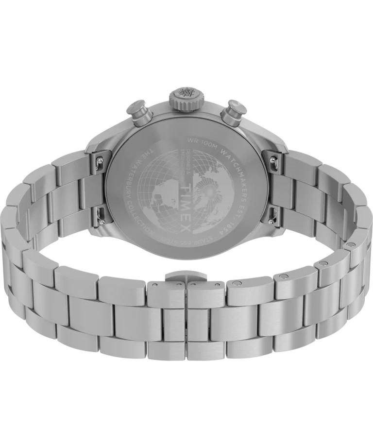 Timex Waterbury Ace Chronograph Watch - TW2Y19100 - KRISHNA WATCH COMPANY