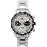 TIMEX Waterbury Silver-Tone Round Dial Analog Men's Watch - TW2Y19200UJ