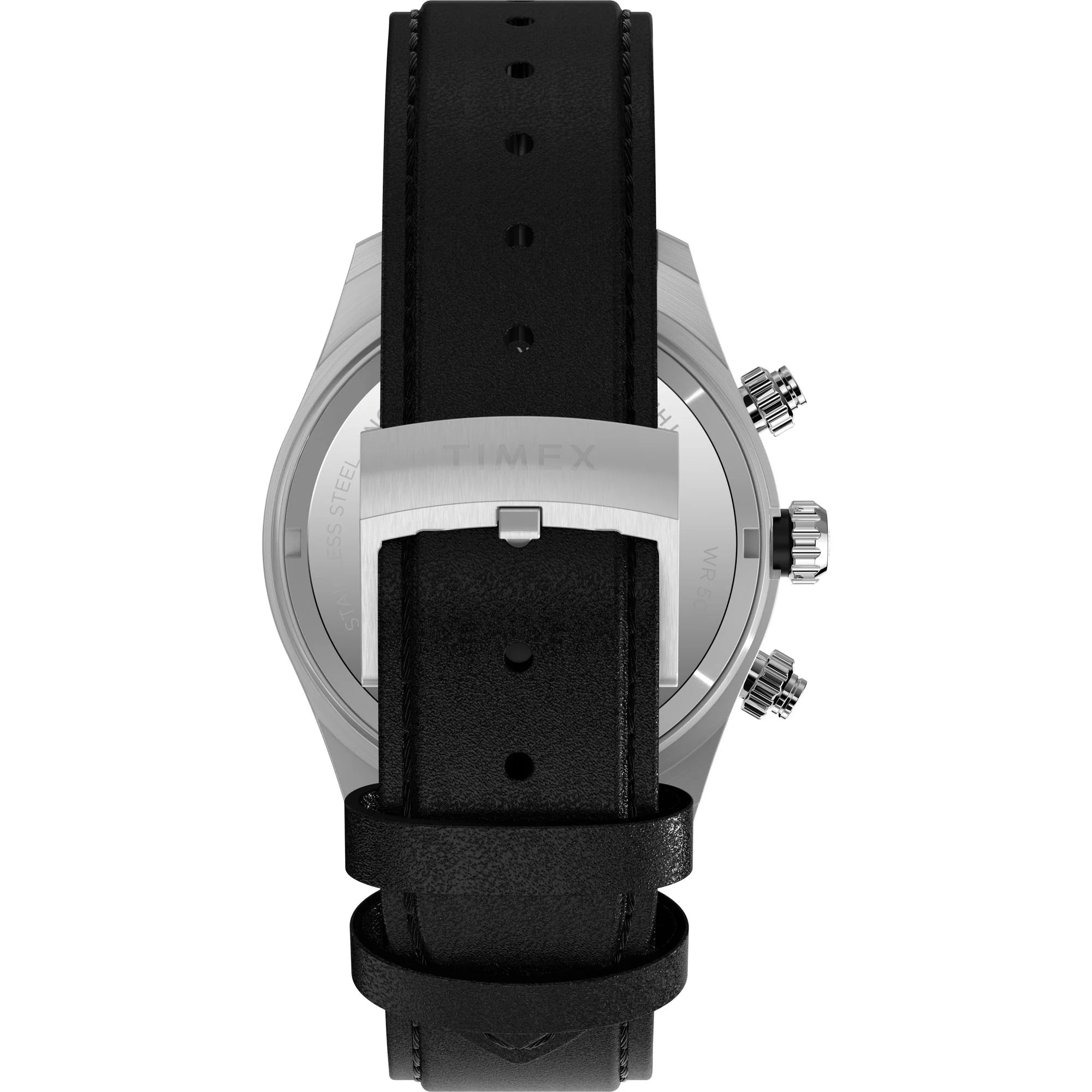 TIMEX Waterbury Silver-Tone Round Dial Analog Men's Watch - TW2Y19300UJ - KRISHNA WATCH COMPANY