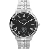 TIMEX Waterbury Black Round Dial Analog Men's Watch - TW2Y23300UJ