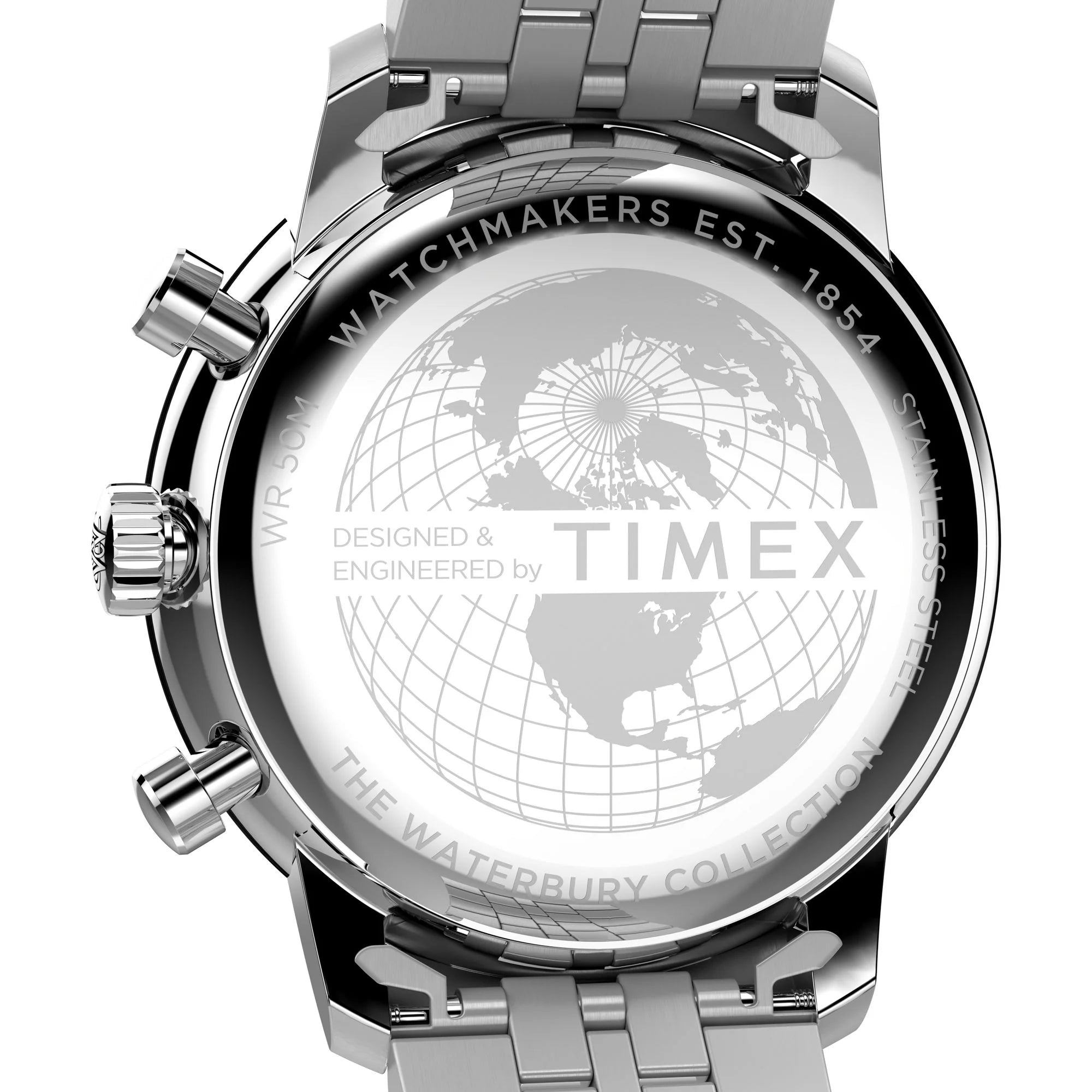 TIMEX Waterbury Black Round Dial Analog Men's Watch - TW2Y23400UJ - KRISHNA WATCH COMPANY