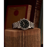 TIMEX Waterbury Black Round Dial Analog Men's Watch - TW2Y23400UJ - KRISHNA WATCH COMPANY