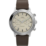 TIMEX Waterbury Beige Round Dial Analog Men's Watch - TW2Y23500UJ