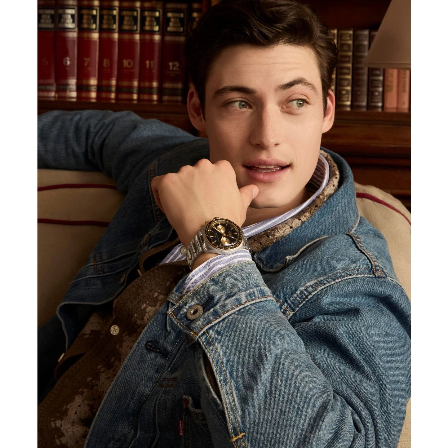 TIMEX Waterbury Black Round Dial Analog Men's Watch - TW2Y24000UJ