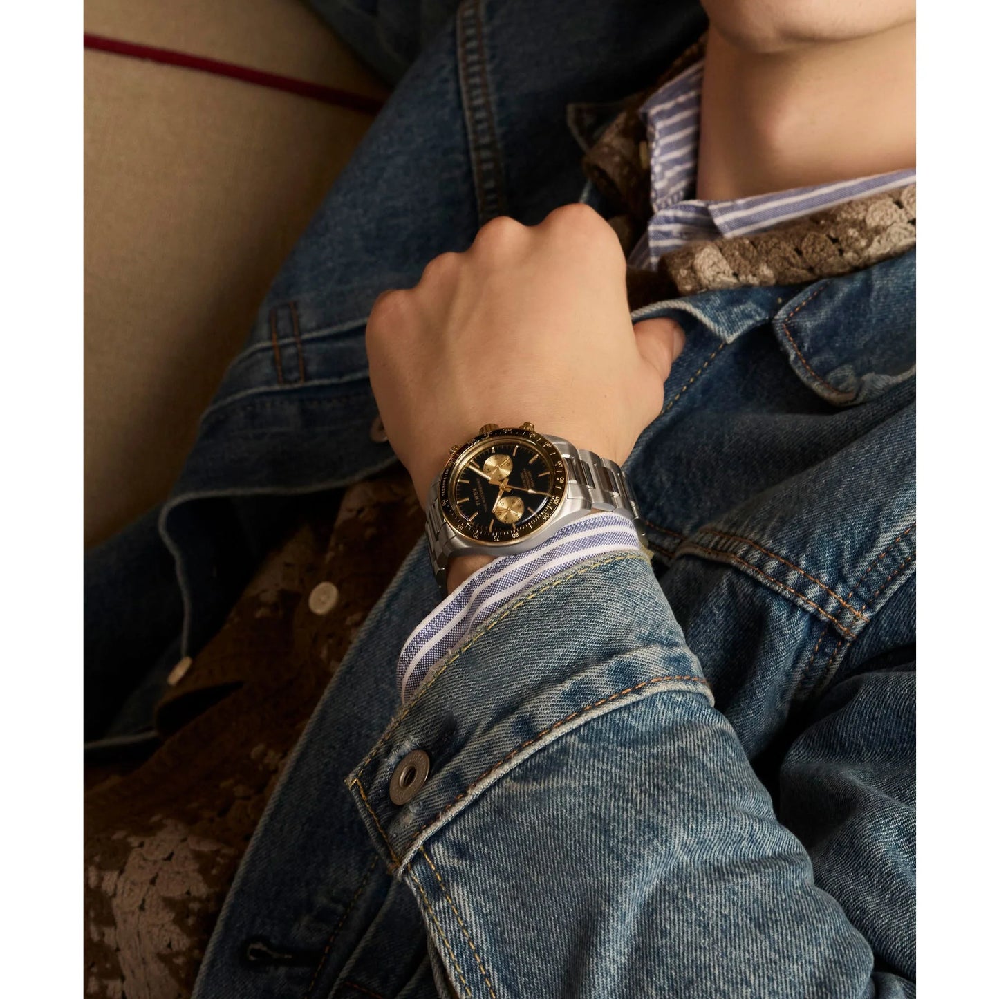 TIMEX Waterbury Black Round Dial Analog Men's Watch - TW2Y24000UJ