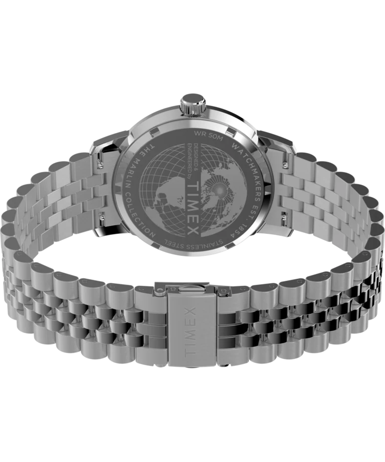 Timex Marlin Quartz GMT 40mm Watch- TW2Y47600 - KRISHNA WATCH COMPANY