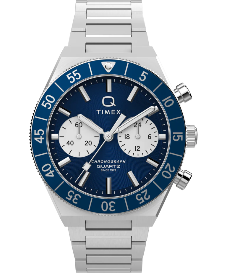 TIMEX Q Timex Continental Chronograph Men's Watch - TW2Y55900 - KRISHNA WATCH COMPANY
