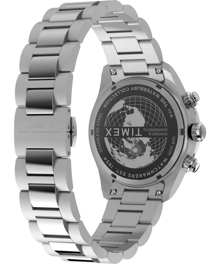 Timex Waterbury Heritage Chronograph gents watch - TW2Y70500IK - KRISHNA WATCH COMPANY