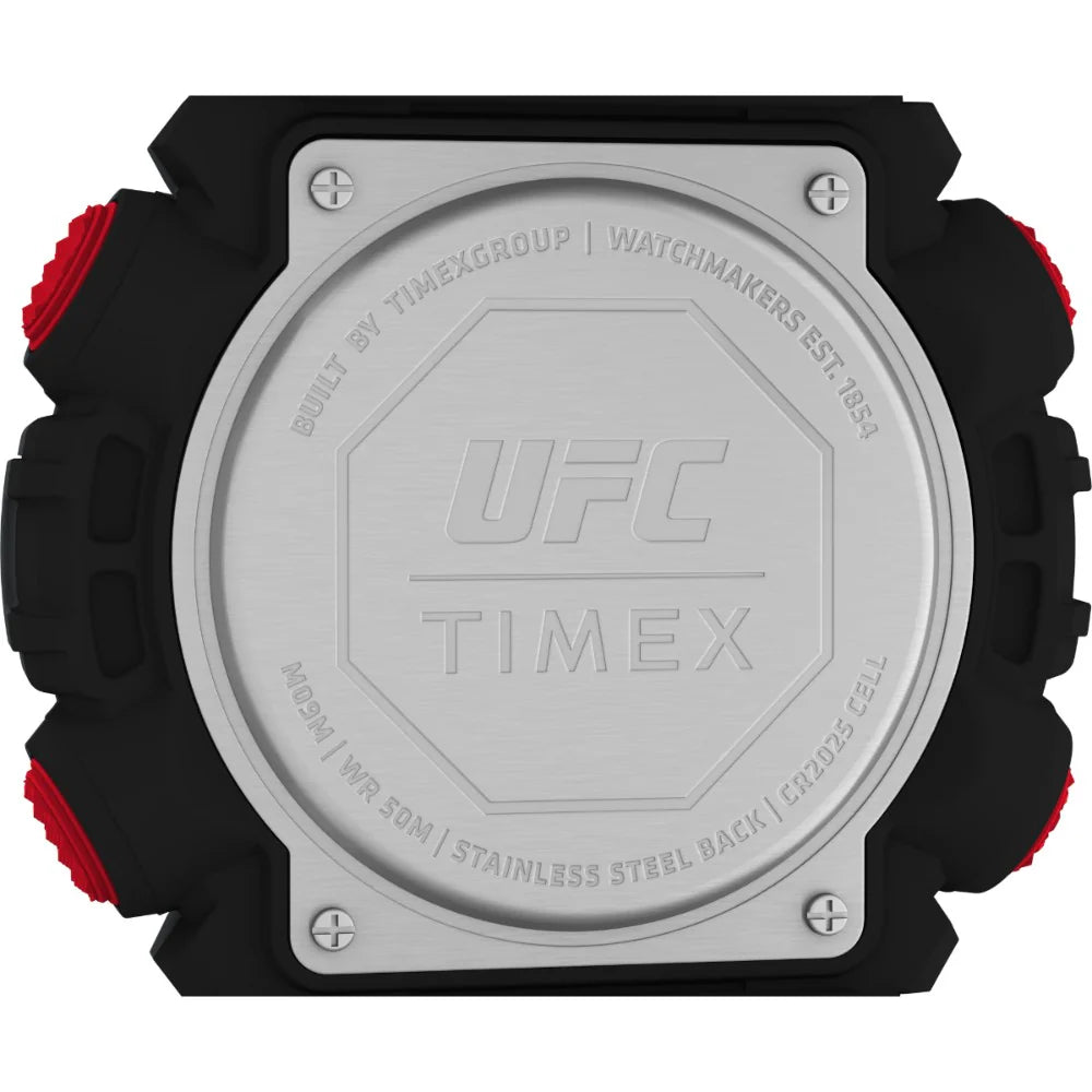 Timex UFC Redemption 50mm Resin Strap Watch TW5M537000D - KRISHNA WATCH COMPANY