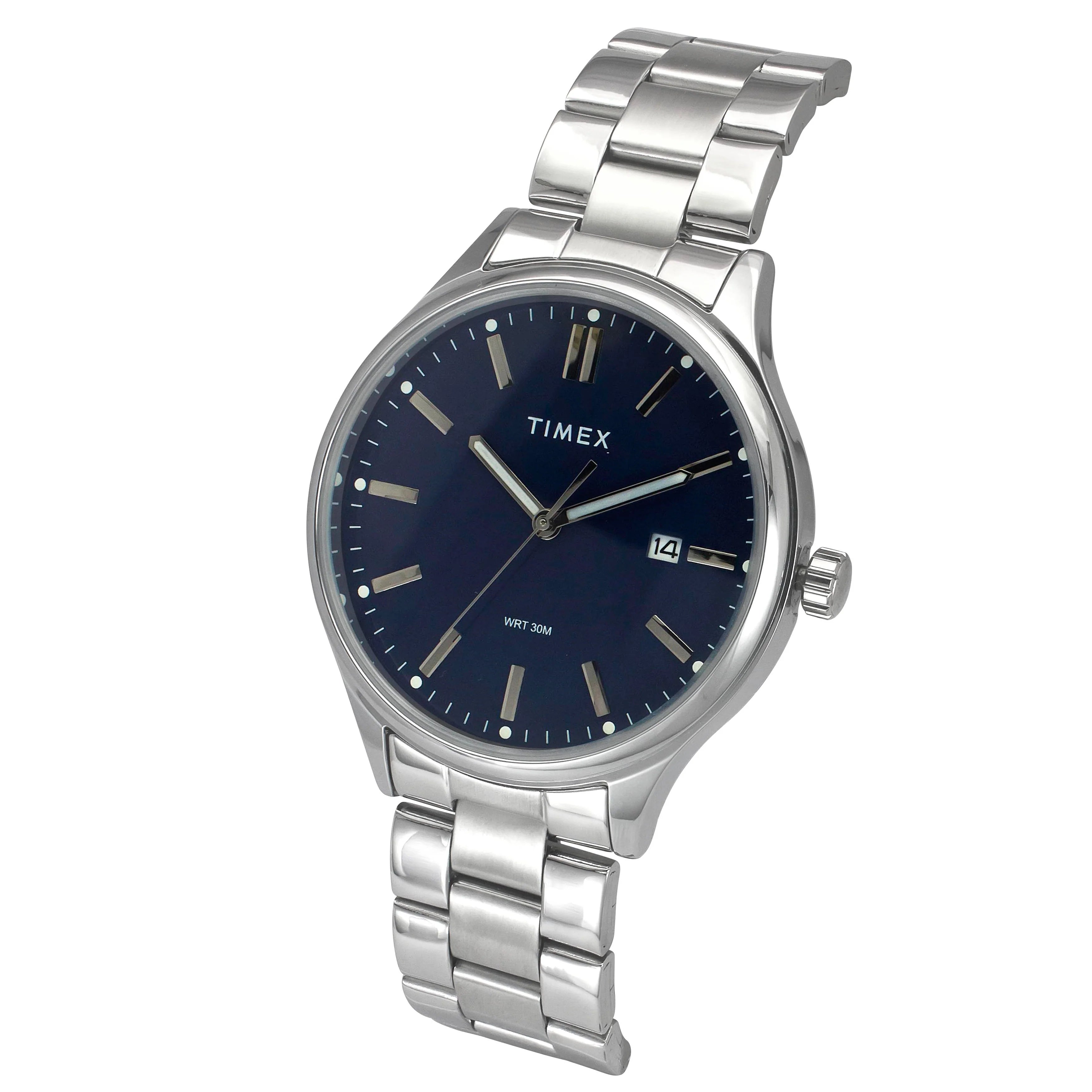 Timex Men Dark Blue Round Dial Analog Watch - TWEG18429 - KRISHNA WATCH COMPANY