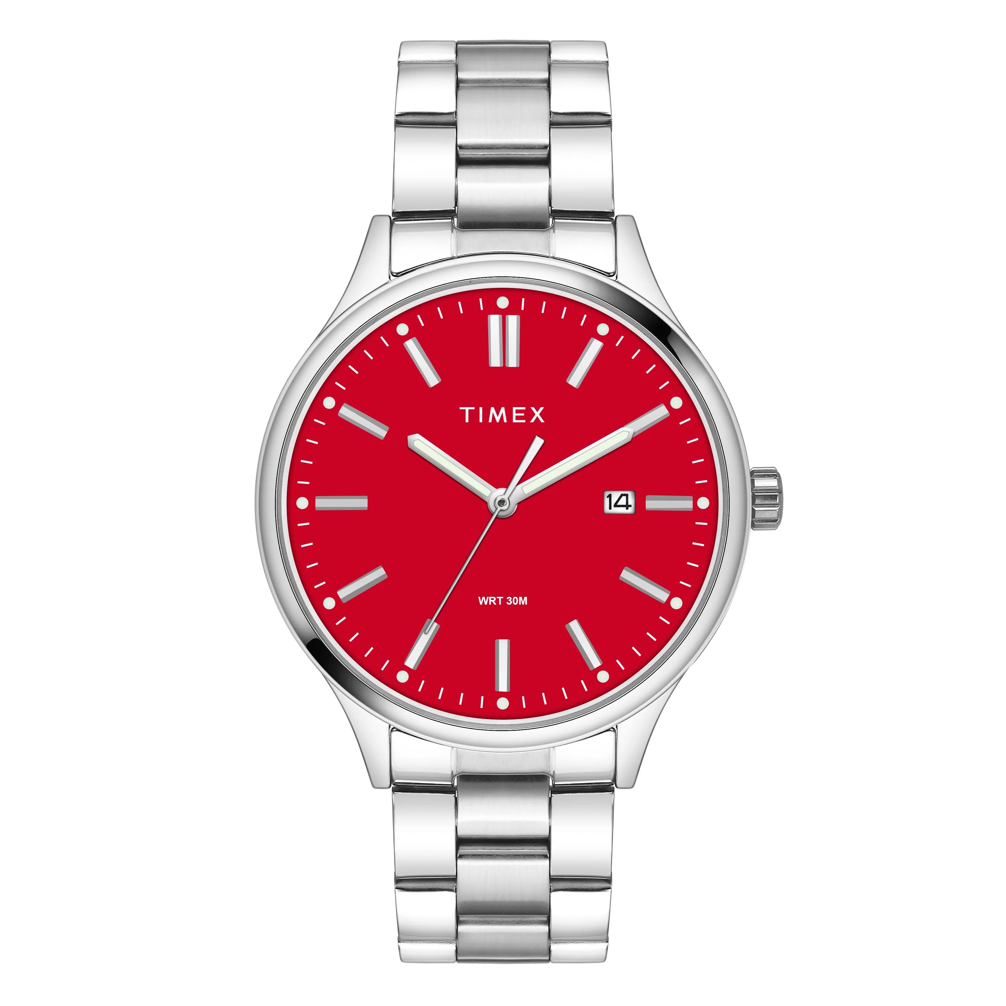 Timex Men Red Round Dial Analog Watch - TWEG18431 - KRISHNA WATCH COMPANY