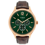 Timex Men Green Round Dial Analog Watch - TWEG18434 - KRISHNA WATCH COMPANY