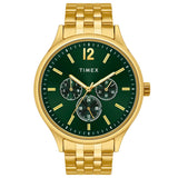 Timex Men Green Round Dial Analog Watch - TWEG18435 - KRISHNA WATCH COMPANY