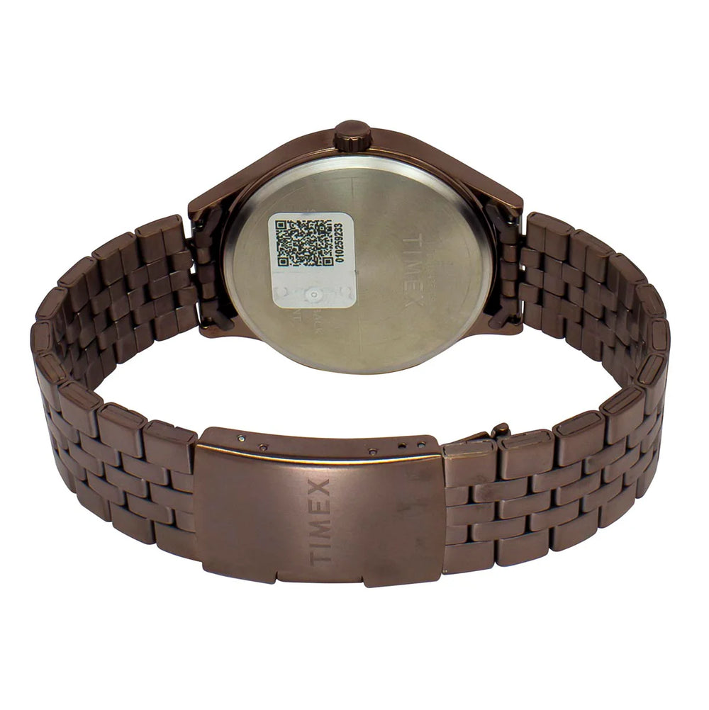 Timex Men Brown Dial Brown Bracelet Analog Watch - TWEG18436 - KRISHNA WATCH COMPANY