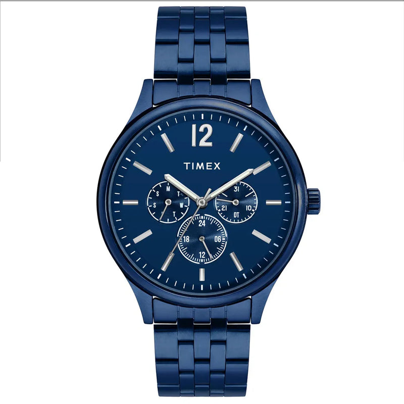 Timex Men Blue Dial Blue Bracelet Analog Watch - TWEG18437