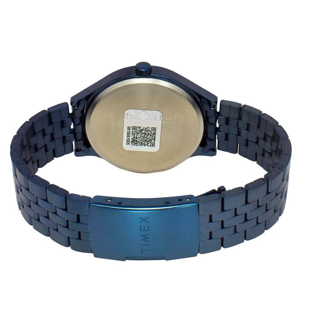 Timex Men Blue Dial Blue Bracelet Analog Watch - TWEG18437 - KRISHNA WATCH COMPANY