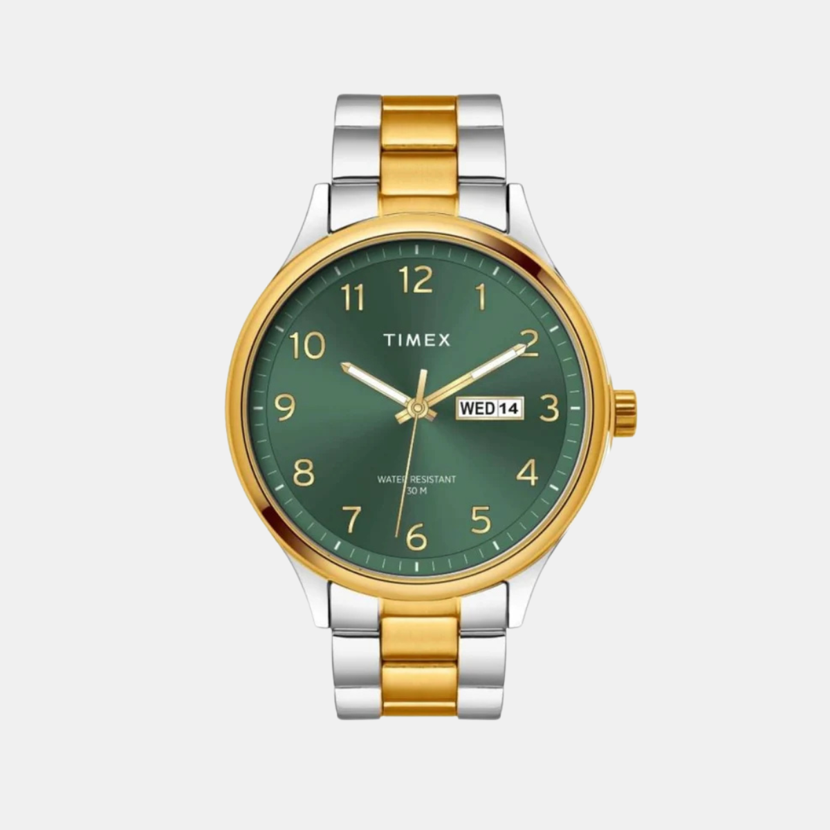 Timex Full Arabic Green 43mm Dial Astrological Men's Watch TWEG18443