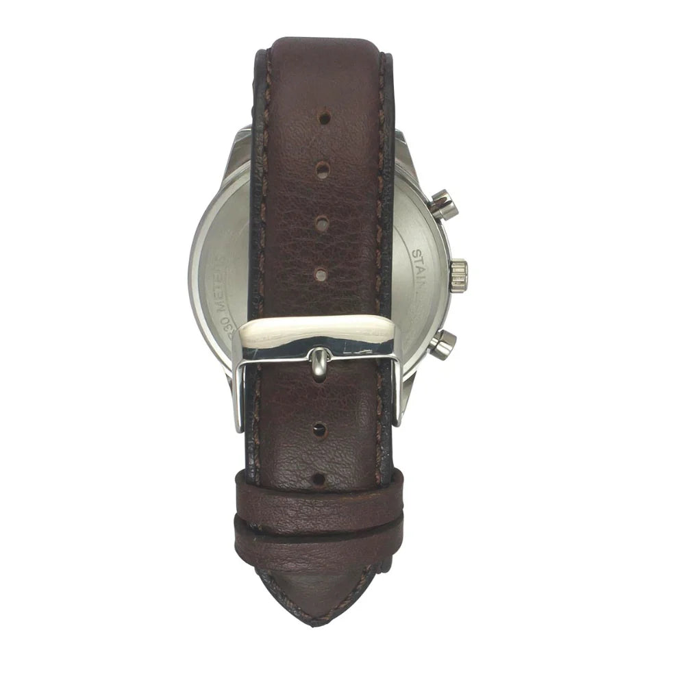 Timex Cosmic Awe Men Chronograph Round Dial Warm Grey Watch - TWEG18514 - KRISHNA WATCH COMPANY