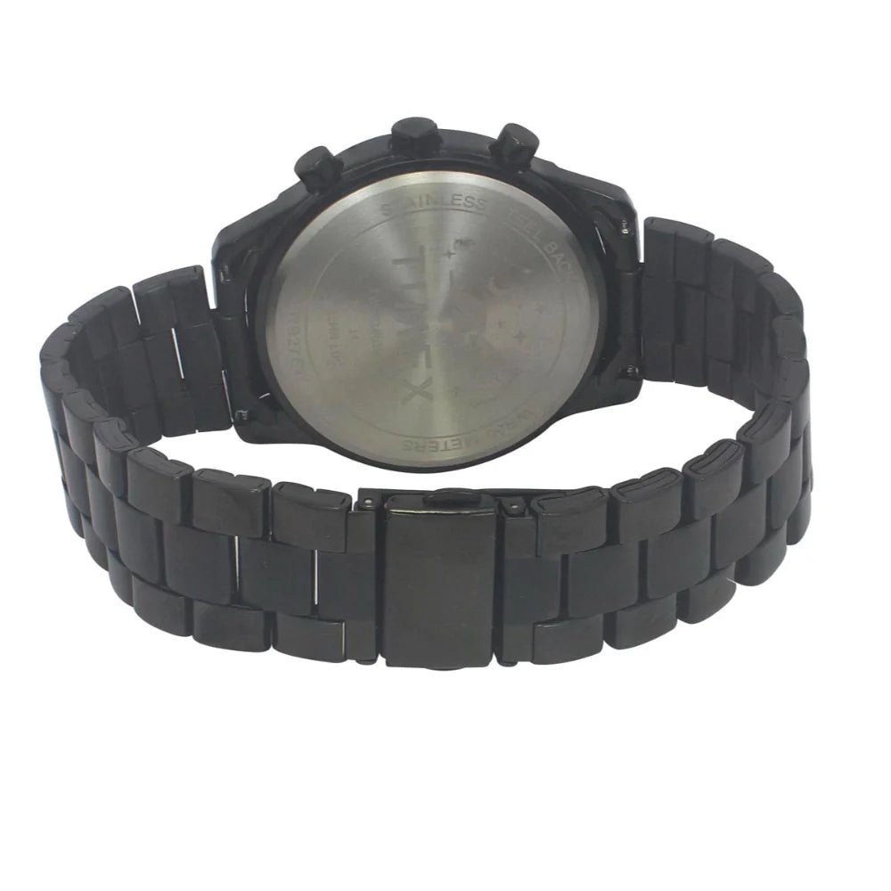 Timex Cosmic Awe Men Chronograph Round Dial Black Watch - TWEG18518 - KRISHNA WATCH COMPANY
