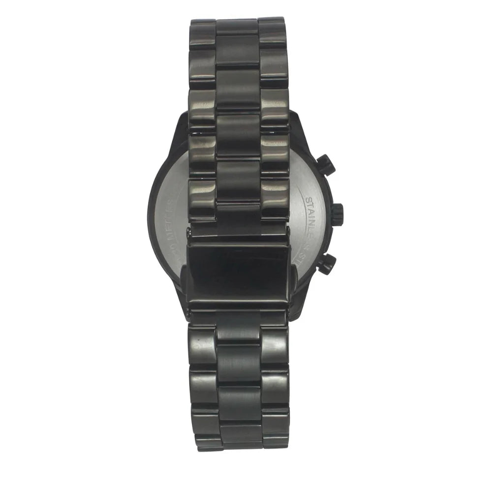 Timex Cosmic Awe Men Chronograph Round Dial Black Watch - TWEG18518 - KRISHNA WATCH COMPANY