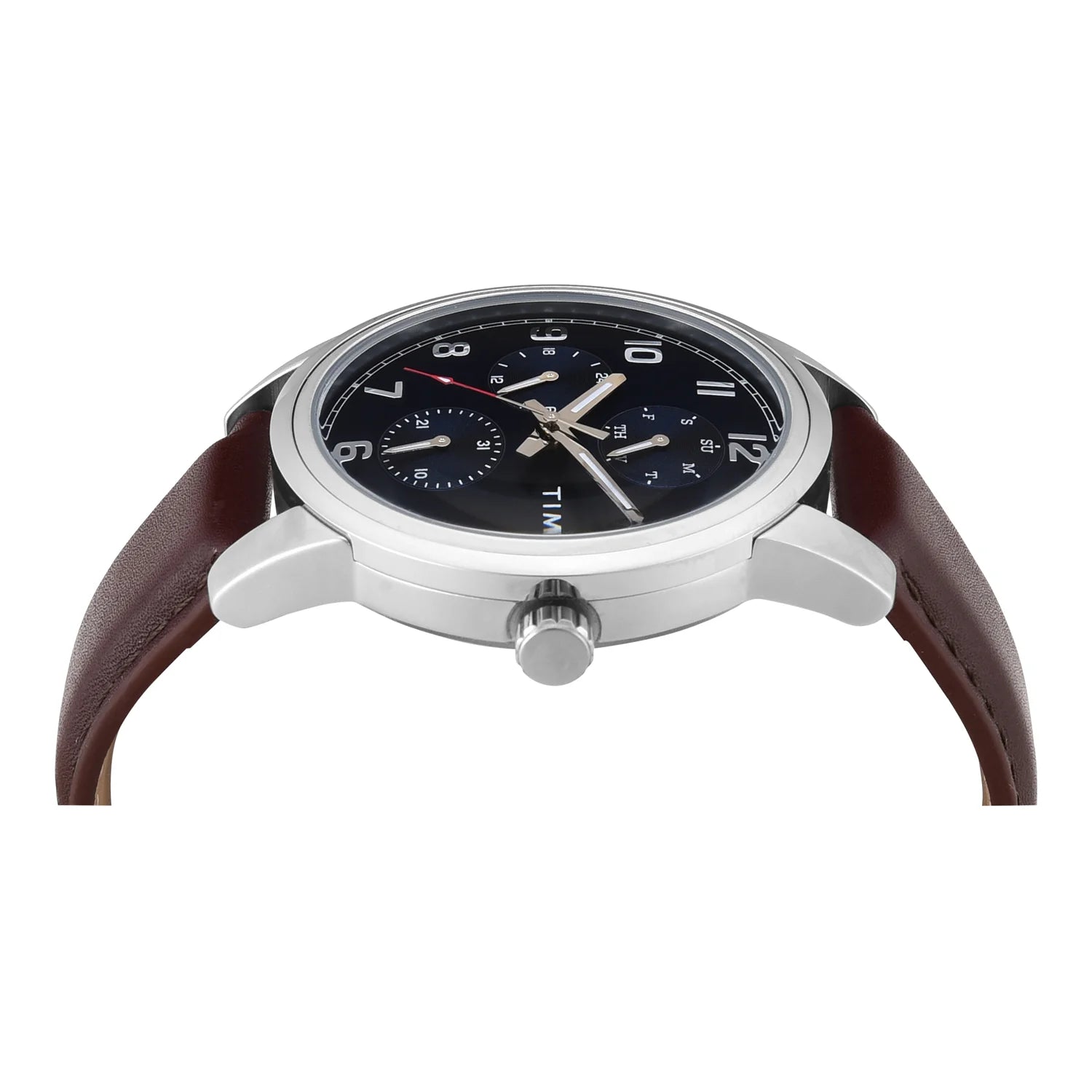 Timex Numero Blue Sunray Dial Analog Men's Watch - TWEG18906 - KRISHNA WATCH COMPANY