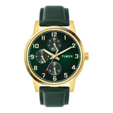 Timex Numero Green Sunray Dial Analog Men's Astrological Watch - TWEG18907