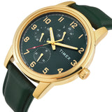 Timex Numero Green Sunray Dial Analog Men's Astrological Watch - TWEG18907