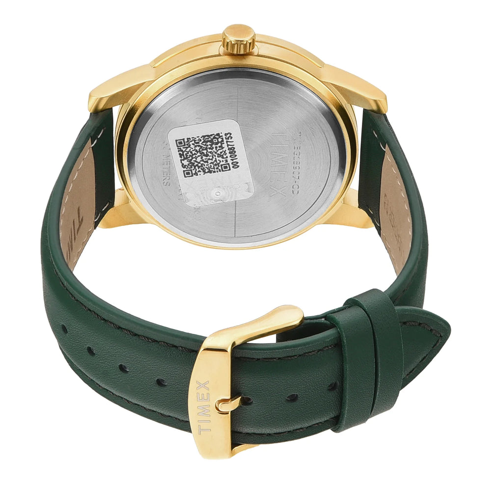Timex Numero Green Sunray Dial Analog Men's Astrological Watch - TWEG18907 - KRISHNA WATCH COMPANY