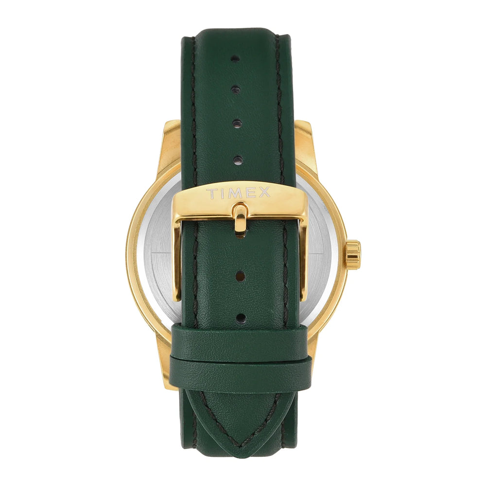 Timex Numero Green Sunray Dial Analog Men's Astrological Watch - TWEG18907 - KRISHNA WATCH COMPANY