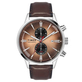 Timex Cosmic Awe Men Chronograph Round Dial Salmon Watch - TWEG19930
