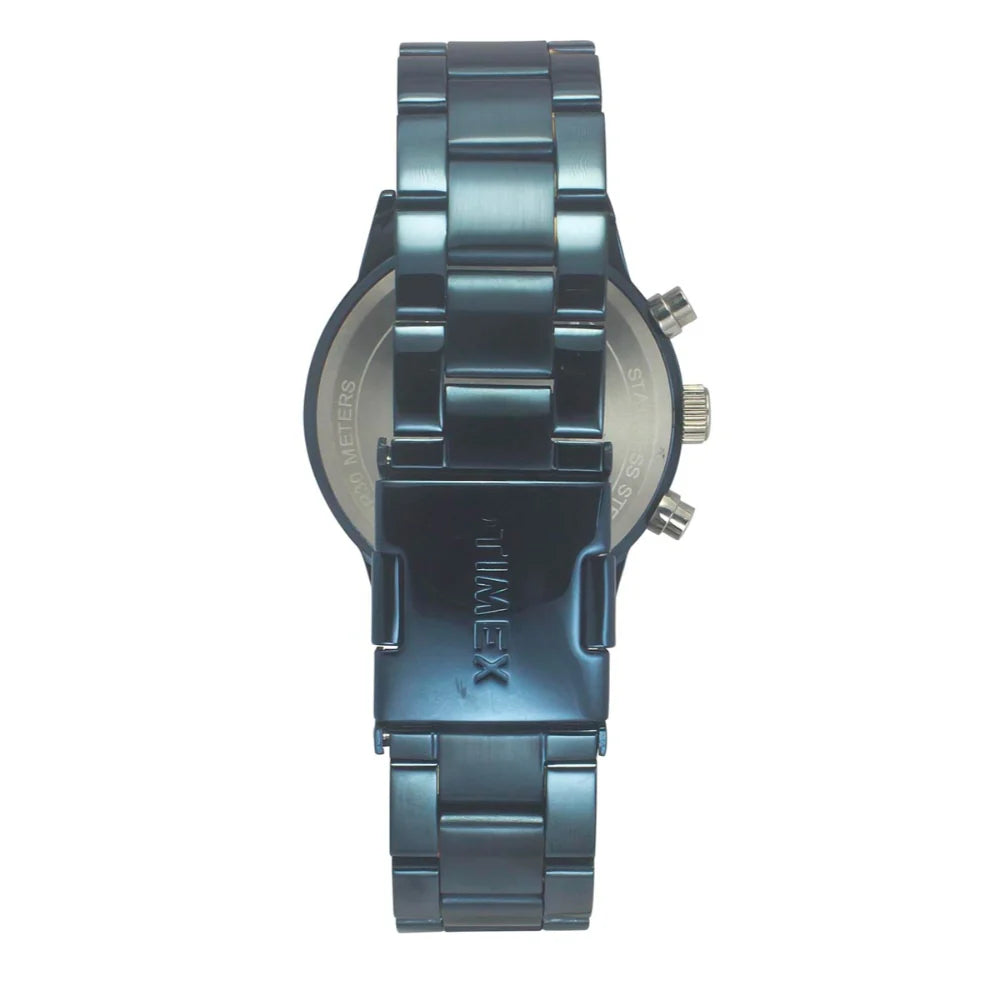 Timex Cosmic Awe Men Chronograph Round Dial Blue Watch - TWEG19934 - KRISHNA WATCH COMPANY