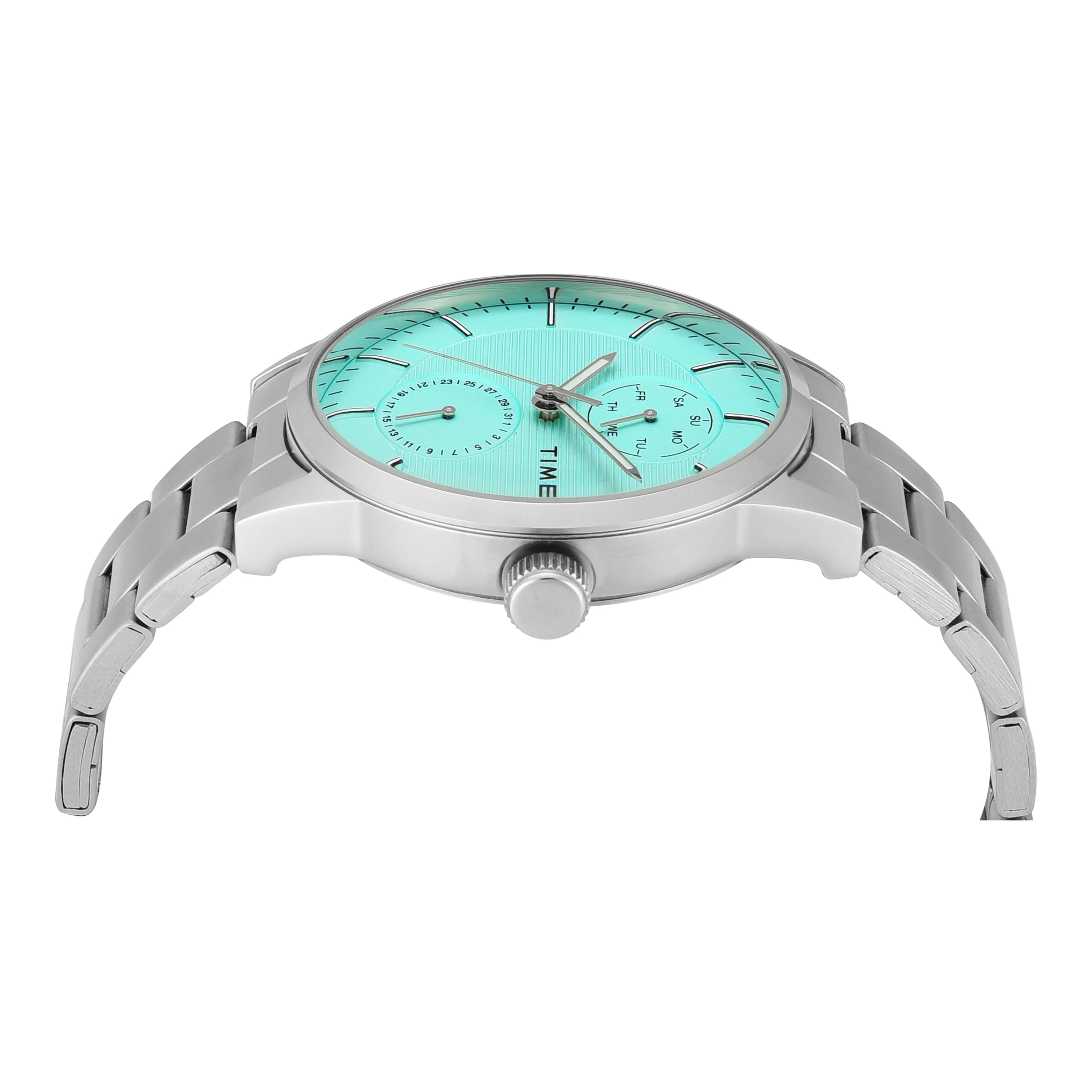 Timex Tiffany Blue Round Dial Men's Watch - TWEG19951 - KRISHNA WATCH COMPANY