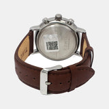 Timex Men's Blue Round Chronograph Leather Watch - TWEG20024 - KRISHNA WATCH COMPANY