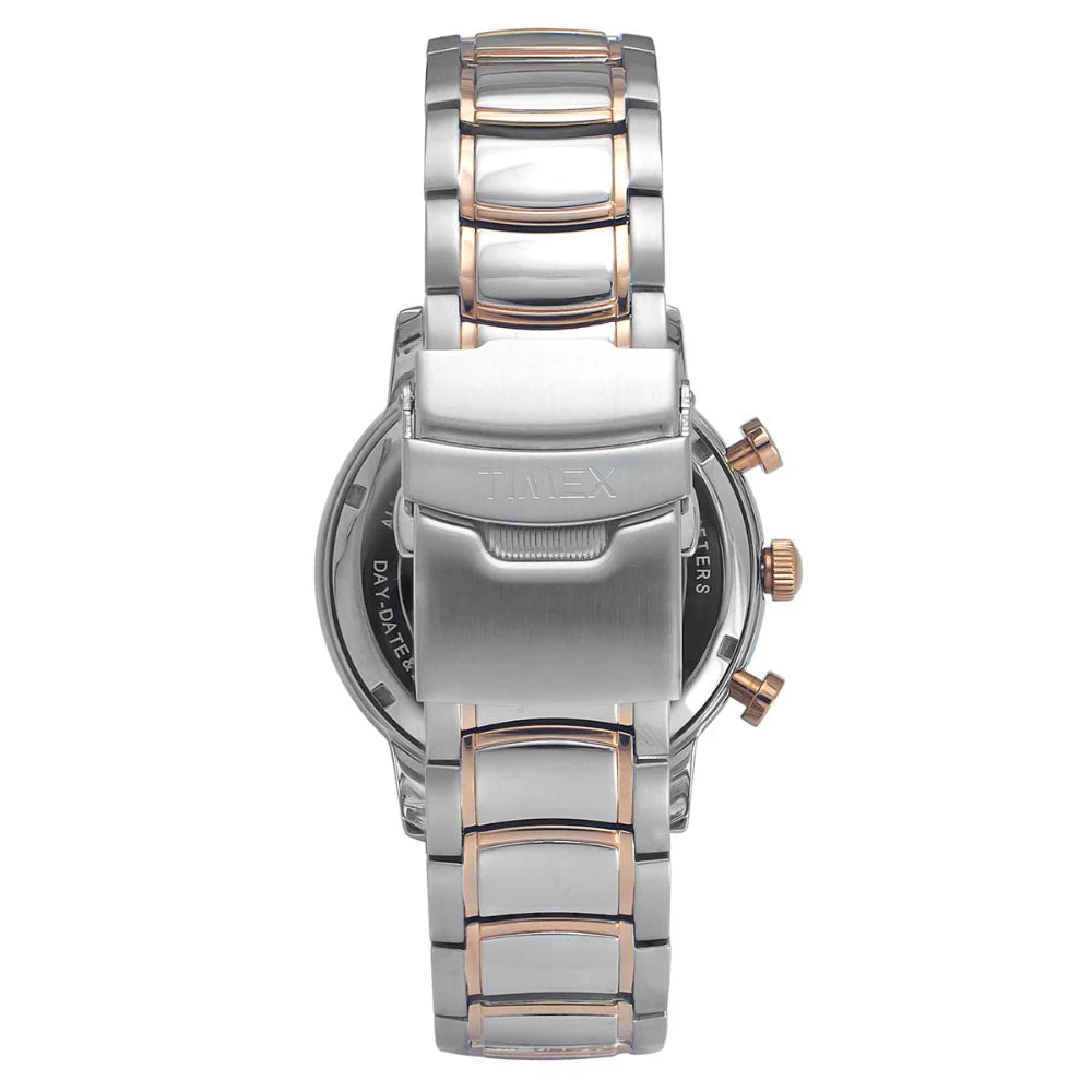 Timex Men Silver Round Dial Analog Watch - TWEG20205 - KRISHNA WATCH COMPANY