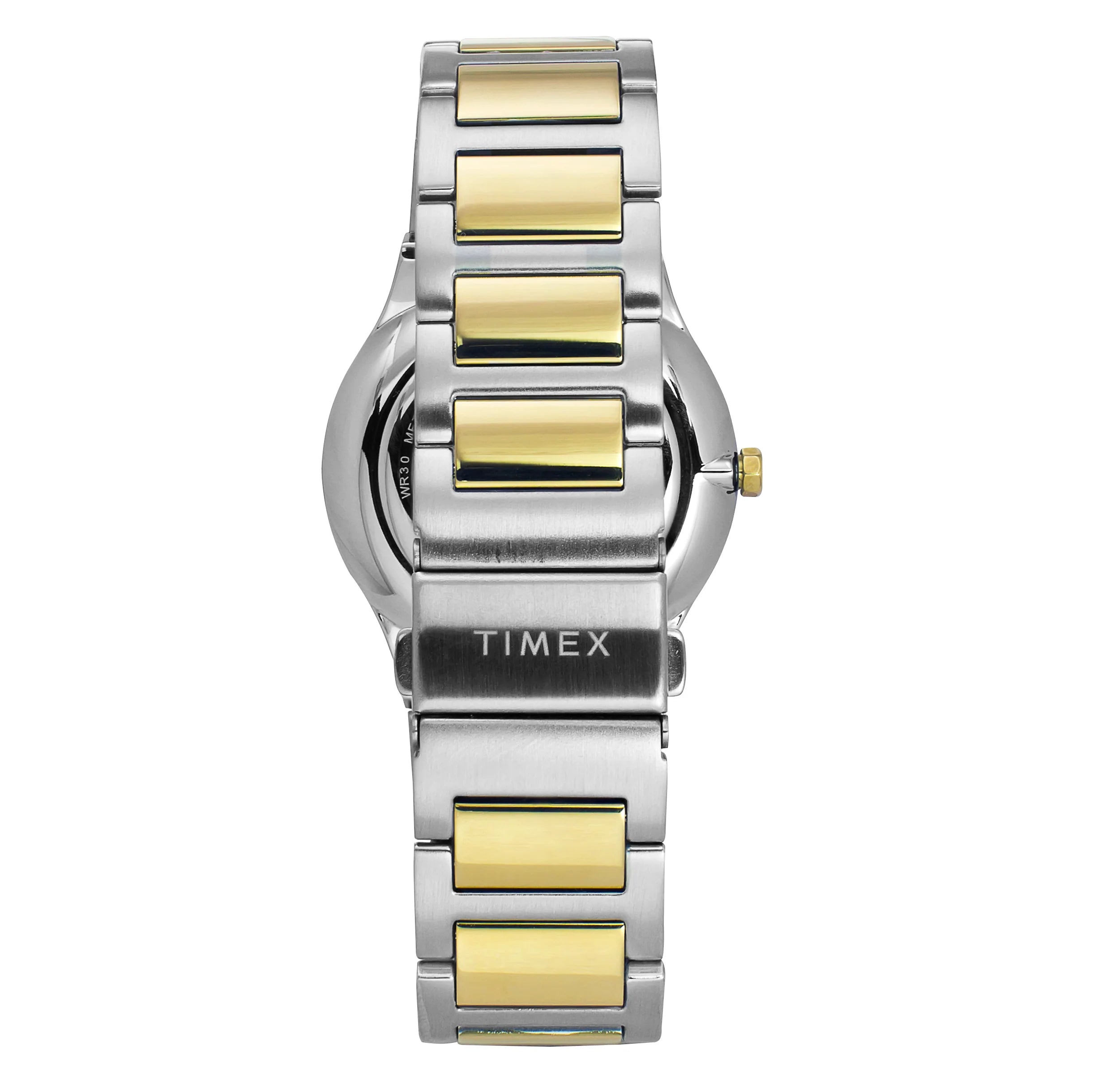 Timex Glossy White Dial Stainless Steel bracelet Men's Watch - TWEG23606 - KRISHNA WATCH COMPANY