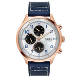 TIMEX Men Silver Round Dial Analog Watch - TWEG23902