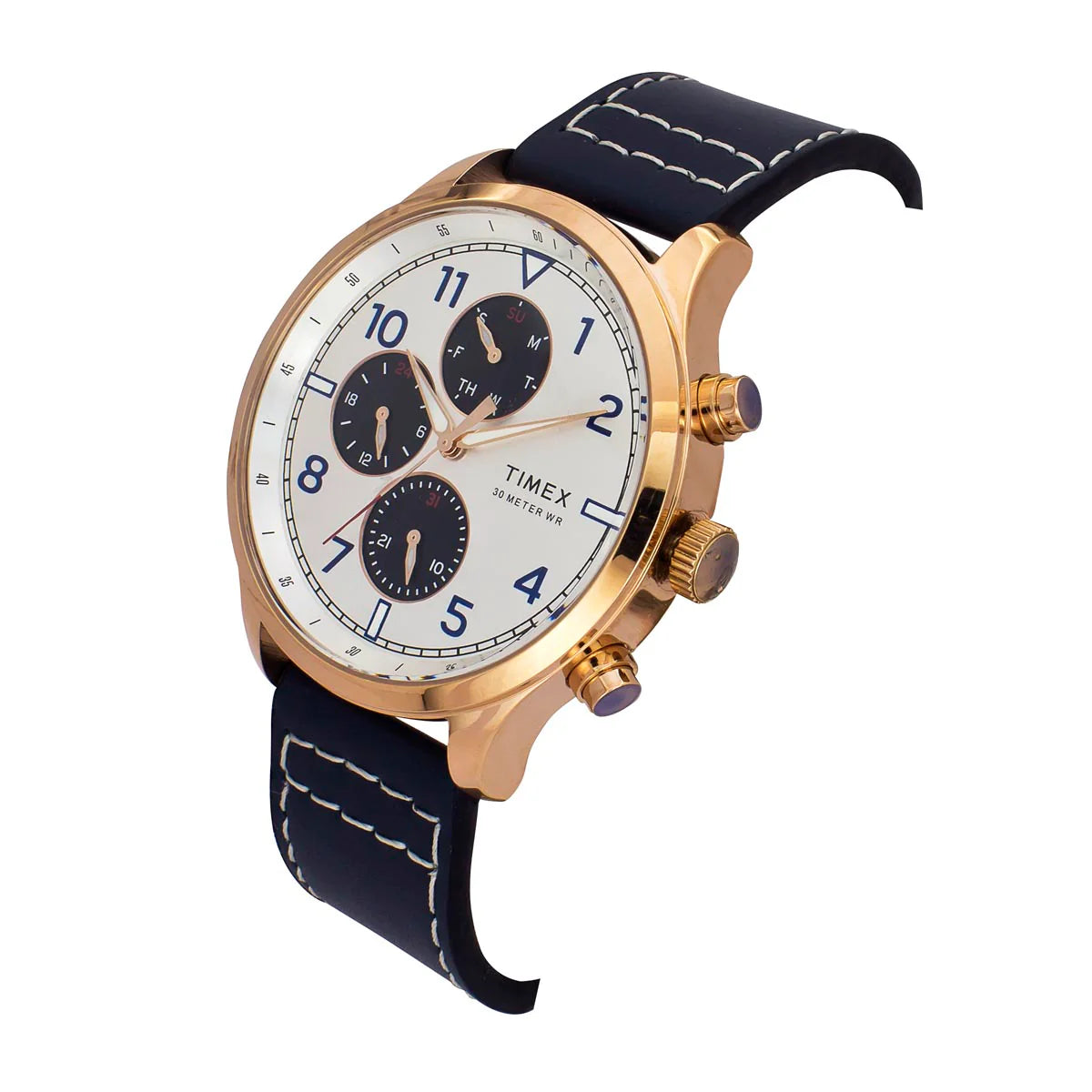 TIMEX Men Silver Round Dial Analog Watch - TWEG23902 - KRISHNA WATCH COMPANY