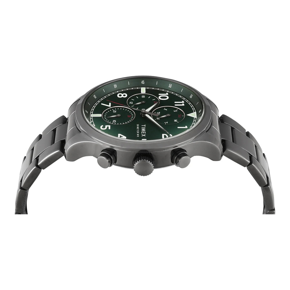 Timex Eagle Green Dial Analog Men's Watch - TWEG23903 - KRISHNA WATCH COMPANY