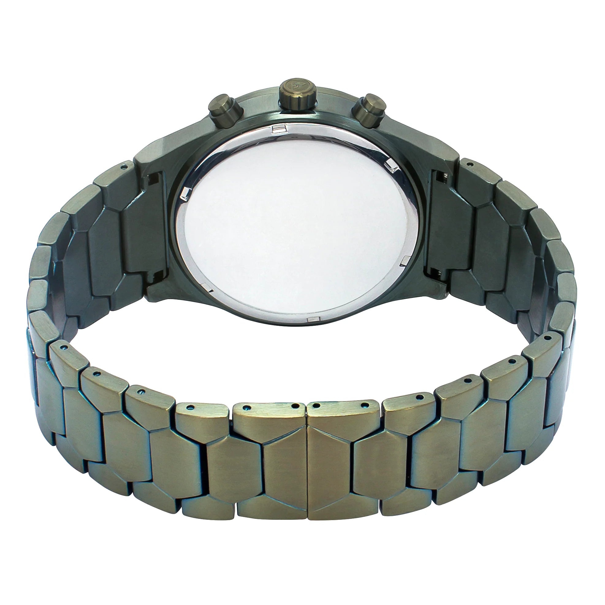TIMEX Men Green Round Dial Analog Chronograph Watch - TWEG24903 - KRISHNA WATCH COMPANY