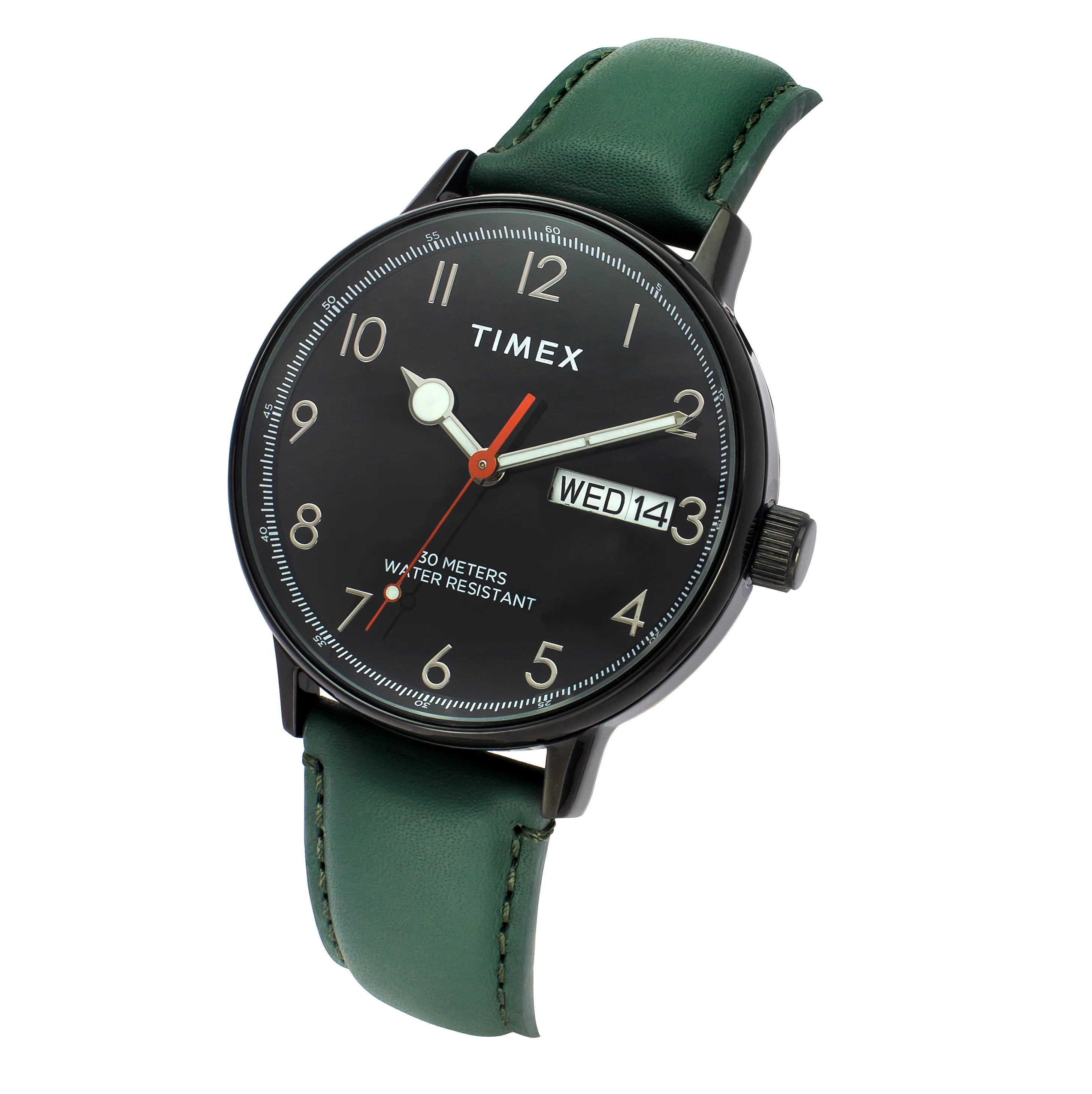 TIMEX Men Black Round Dial Analog Watch - TWEG25402 - KRISHNA WATCH COMPANY
