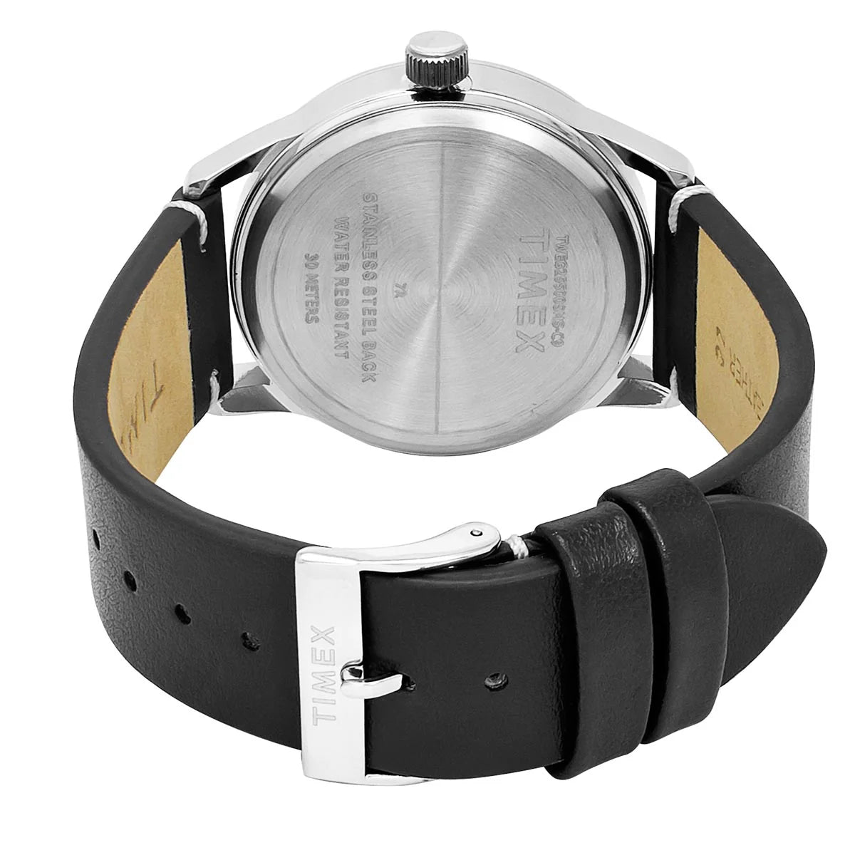 TIMEX Men Black Round Dial Analog Watch - TWEG25501 - KRISHNA WATCH COMPANY