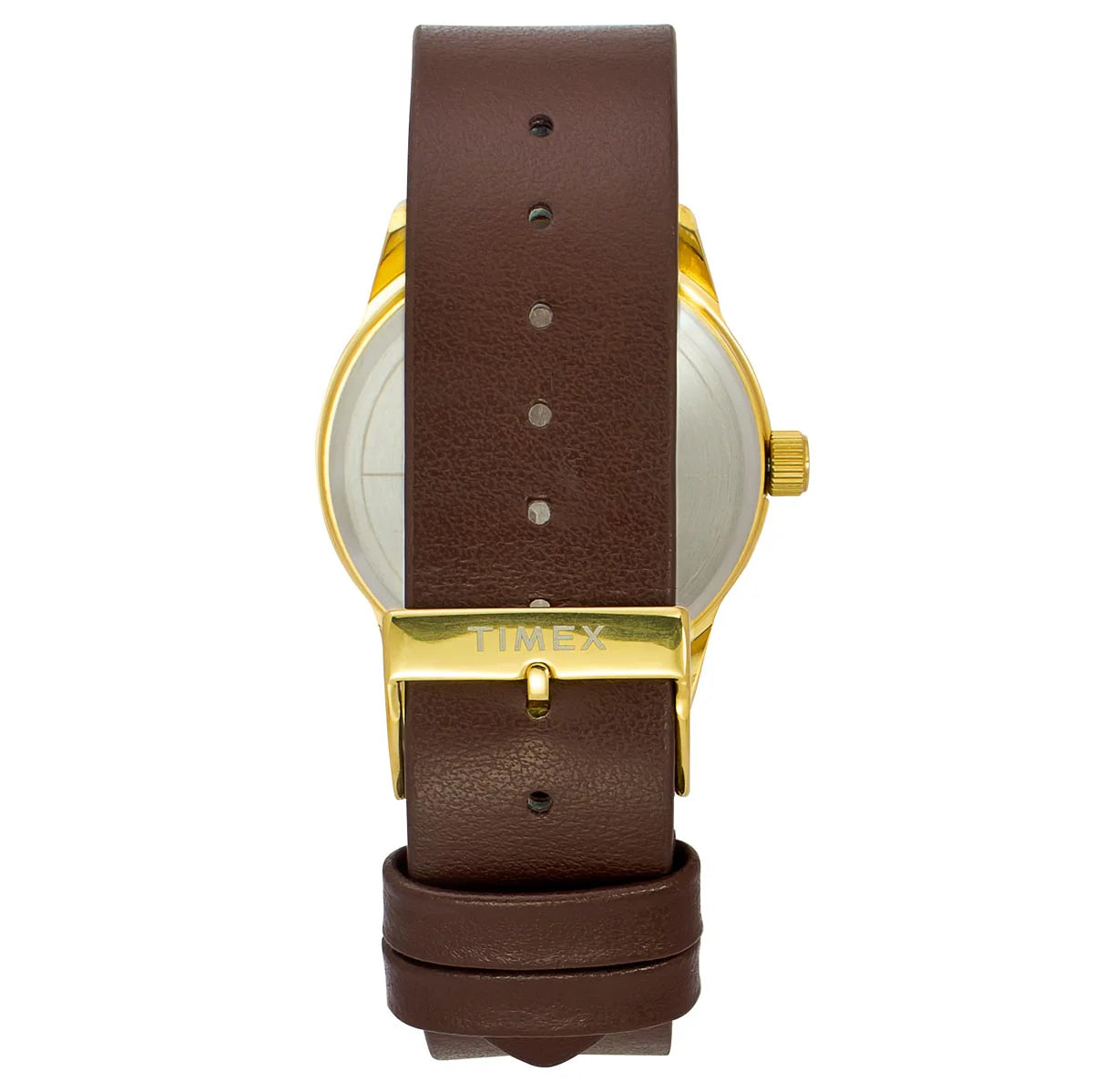 TIMEX Men Champagne Round Dial Analog Watch - TWEG25502 - KRISHNA WATCH COMPANY