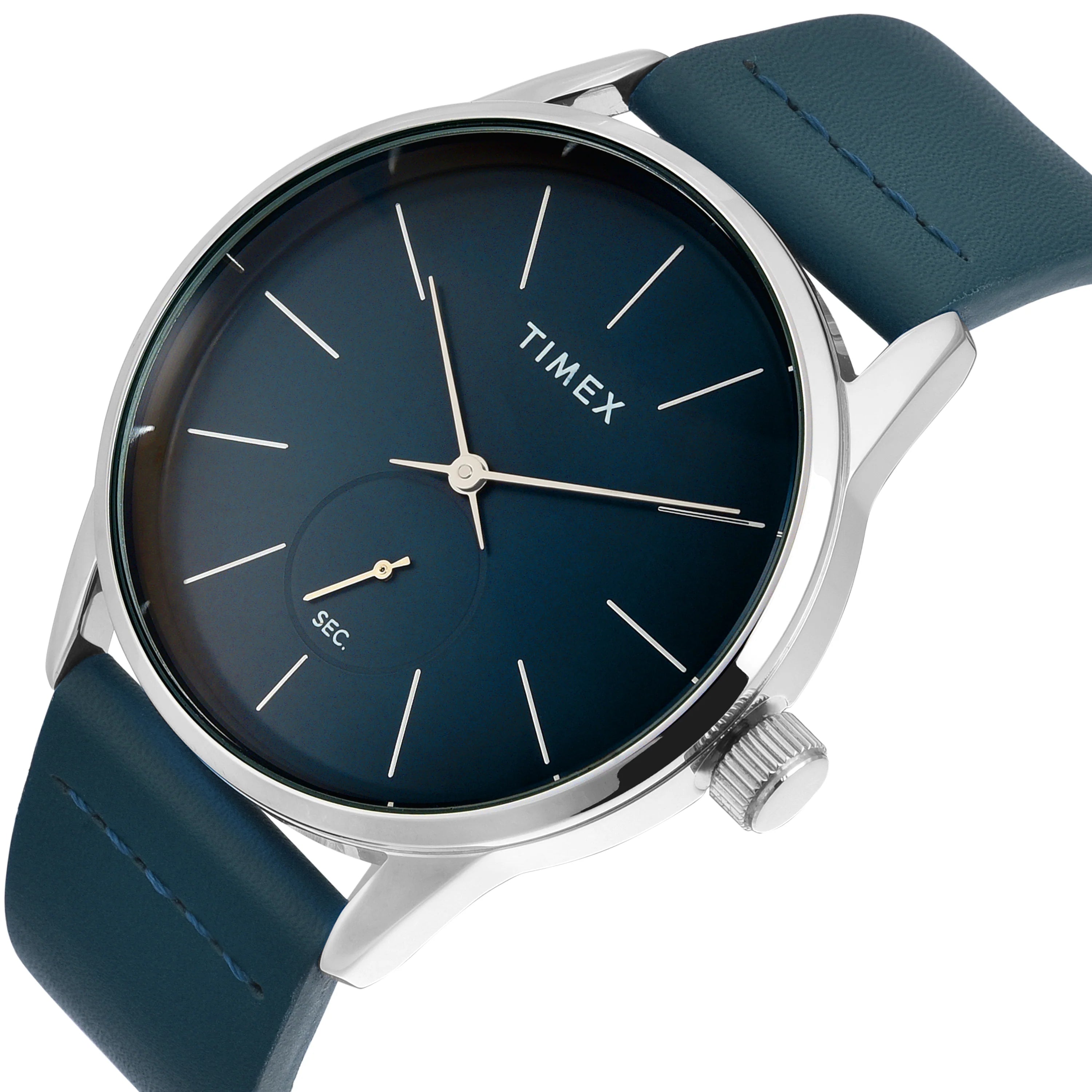TIMEX Men Sea Green Round Dial Analog Watch - TWEG25503 - KRISHNA WATCH COMPANY